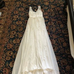 Ivory wedding dress